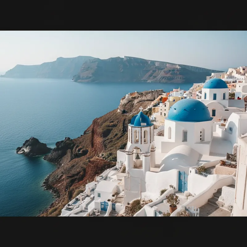 Santorin : les secrets d'un village de carte postale